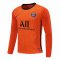 2020/21 PSG Goalkeeper Orange Long Sleeve Mens Soccer Jersey Replica