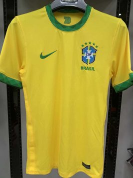 2020 Brazil Home Mens Soccer Jersey Replica l