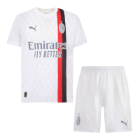 AC Milan Soccer Jersey + Short Replica Away 2023/24 Mens