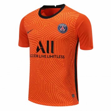 2020/21 PSG Goalkeeper Orange Mens Soccer Jersey Replica