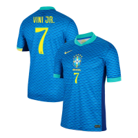 Brazil Soccer Jersey Replica Away Copa America 2024 Mens (VINI JR. #7)