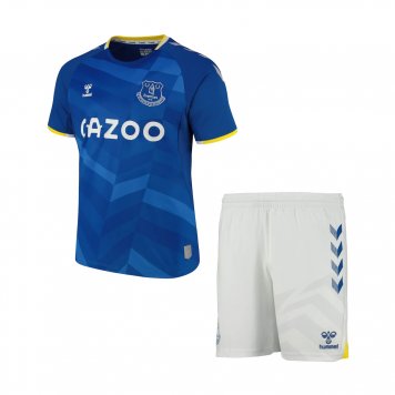 Everton Home Soccer Jerseys + Short Youth 2021/22