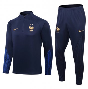 France Soccer Training Suit Royal Mens 2022