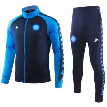 2019/20 Napoli Blue Mens Soccer Training Suit(Jacket + Pants)