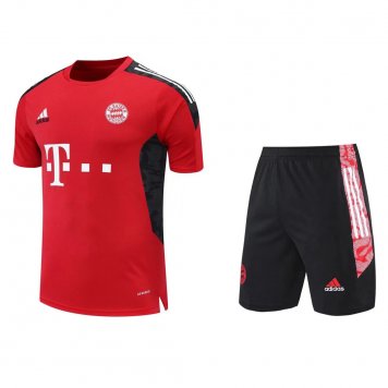Bayern Munich Soccer Jerseys + Short Replica Red Mens 2022/23