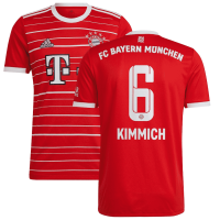 Bayern Munich Soccer Jersey Replica Home 2022/23 Mens (Kimmich #6)