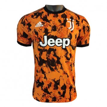 2020/21 Juventus Third Orange Mens Soccer Jersey Replica (Match)