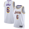 Los Angeles Lakers Swingman Jersey - Association Edition White 2022/23 Mens (LeBron James #6)