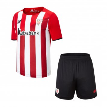 2021/22 Athletic Bilbao Soccer Jersey Home Replica + Short Kids
