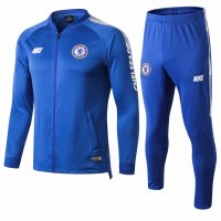 2019/20 Chelsea Blue Mens Soccer Training Suit(Jacket + Pants)