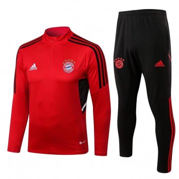 Bayern Munich Soccer Training Suit Red 2022/23 Mens