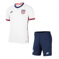 2020 USA Home Kids Soccer Kit(Jersey+Shorts)