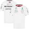 Mercedes AMG Petronas F1 Team Driver T-Shirt White 2024 Mens