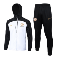 Chelsea Soccer Jacket + Pants Replica White 2023/24 Mens (Hoodie)