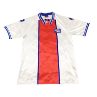 94/95 PSG Away White Retro Soccer Jersey Replica Mens