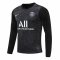 2020/21 PSG Goalkeeper Black Long Sleeve Mens Soccer Jersey Replica