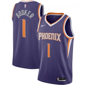 2021 Phoenix Suns Purple Swingman Jersey Icon Edition Mens