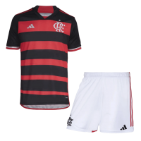 CR Flamengo Soccer Jersey + Short Replica Home 2024/25 Mens