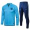 2020/21 Barcelona Blue Soccer Training Suit(Jacket + Pants) Mens