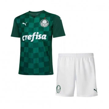 2021/22 Palmeiras Home Soccer Kit (Jersey + Short) Kids