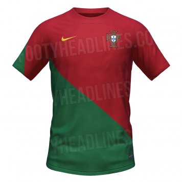 Portugal Soccer Jersey Replica Home Mens 2022