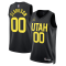 Utah Jazz Swingman Jersey - Statement Edition Brand Black 2022/23 Mens (Clarkson #00)
