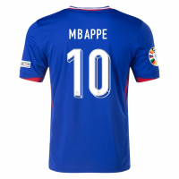 France Soccer Jersey Replica Home Euro 2024 Mens (MBAPPE #10)