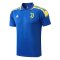 Juventus Soccer Polo Jersey Replica Blue Mens 2021/22