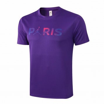 2021/22 PSG x Jordan Purple Short Soccer Training Jersey Mens [2021060043]