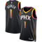 Phoenix Suns Swingman Jersey - Statement Edition Brand Black 2022/23 Mens (Devin Booker #1)