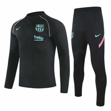 2020/21 Barcelona Black II Mens Soccer Training Suit