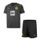 Borussia Dortmund Away Youth Soccer Jersey + Shorts Replica 2021/22