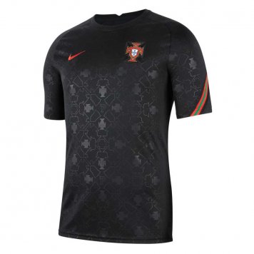 2021/22 Portugal Black Short Soccer Training Jersey Mens
