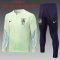 Brazil Soccer Jacket + Pants Replica Green 2022 Youth