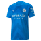 Manchester City Goalkeeper Blue Soccer Jersey Replica Mens 2022/23