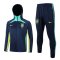 Brazil Soccer Jacket + Pants Replica Navy 2023 Mens (Hoodie)