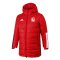 Mexico Cotton Winter Soccer Jacket Red 2022 Mens
