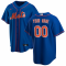 New York Mets 2020 Alternate Royal Replica Custom Jersey Mens