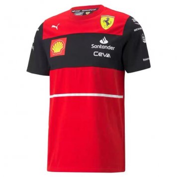 Scuderia Ferrari F1 Team T-Shirt Red Mens 2022