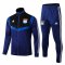 2019/20 Olympique Lyonnais Blue Mens Soccer Training Suit(Jacket + Pants)