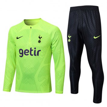 Tottenham Hotspur Soccer Training Suit Replica Yellow 3D 2022/23 Mens
