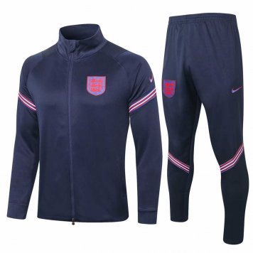 2020/21 England Navy Mens Soccer Training Suit(Jacket + Pants)
