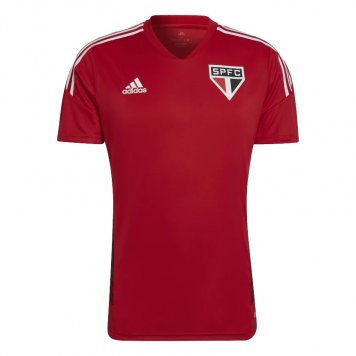 Sao Paulo FC Soccer Training Jersey Replica Red 2022/23 Mens