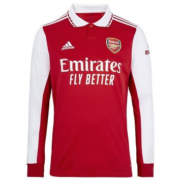 Arsenal Home Soccer Jersey Replica Mens 2022/23 (Long Sleeve)
