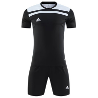 Customize Team Soccer Jersey + Short Replica Black 821
