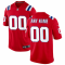 New England Patriots Mens Red Player Game Jersey Alternate