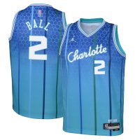 Charlotte Hornets Swingman Jersey Brand Teal Mens 2022 City Edition