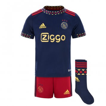 Ajax Soccer Jersey + Short + Socks Replica Away 2022/23 Youth
