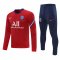 2020/21 PSG Crew Neck Red Mens Soccer Training Suit