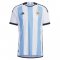Argentina Soccer Jersey Replica 3-Star Home World Cup Champions 2023 Mens (Player Version)